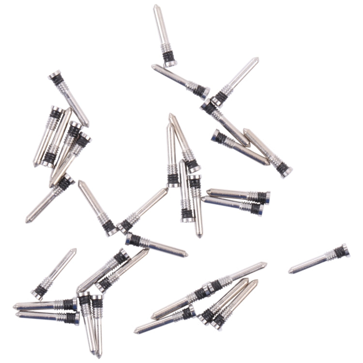 100 PCS Charging Port Screws for iPhone 13 (Silver)