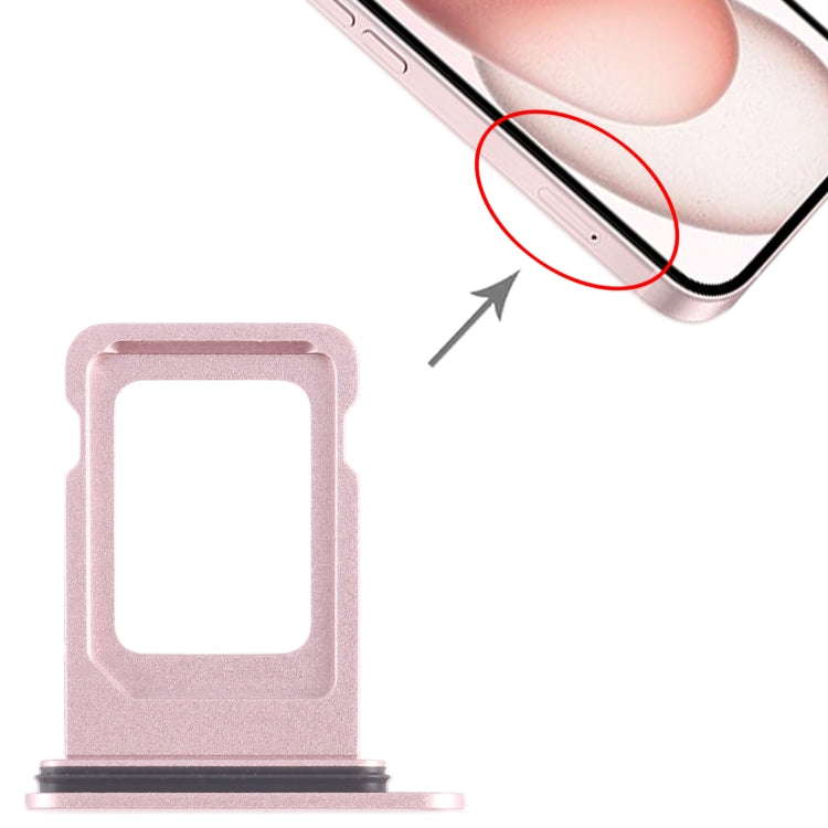 For iPhone 15 SIM Card Tray (Pink)