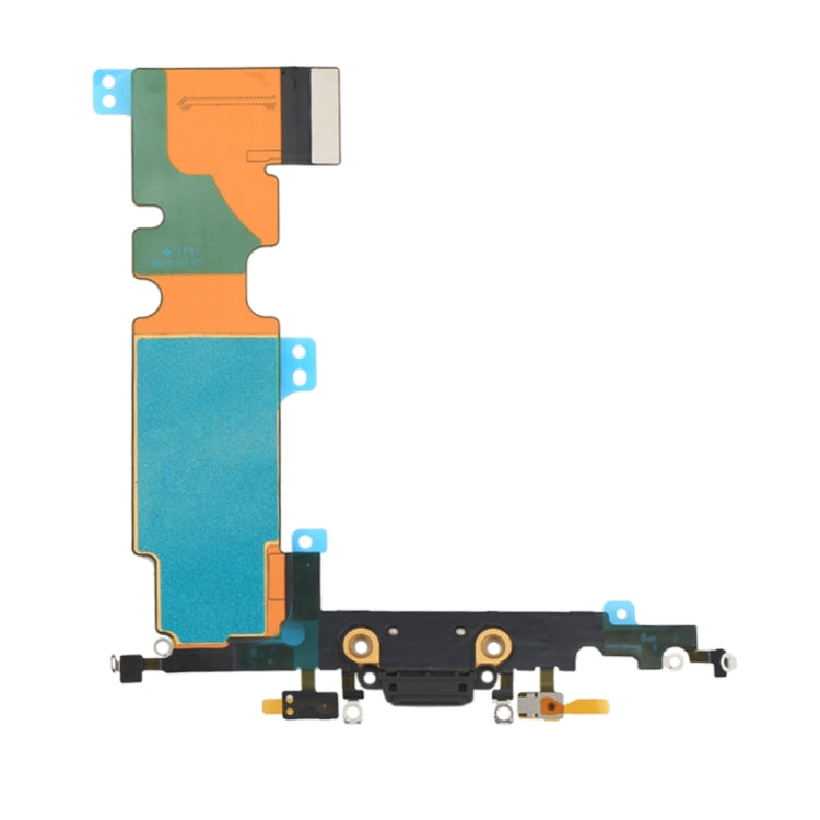 Charging Port Flex Cable for iPhone 8 Plus (Black)