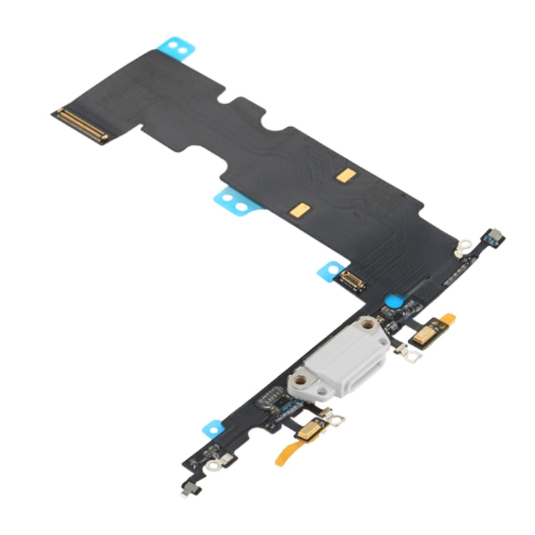 Charging Port Flex Cable for iPhone 8 Plus (White)