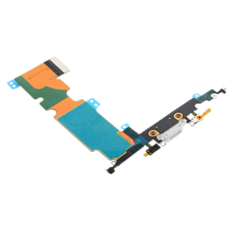 Charging Port Flex Cable for iPhone 8 Plus (White)