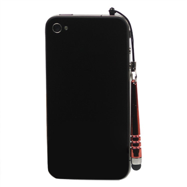3.5mm Plug Premium Capacitive Stylus Touch Pen for iPhone 4S 4 5 5s 5c / The New iPad / HTC - Red