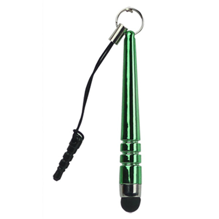 3.5mm Plug Premium Capacitive Stylus Touch Pen for iPhone 4S 4 5 5s 5c / The New iPad / HTC - Green