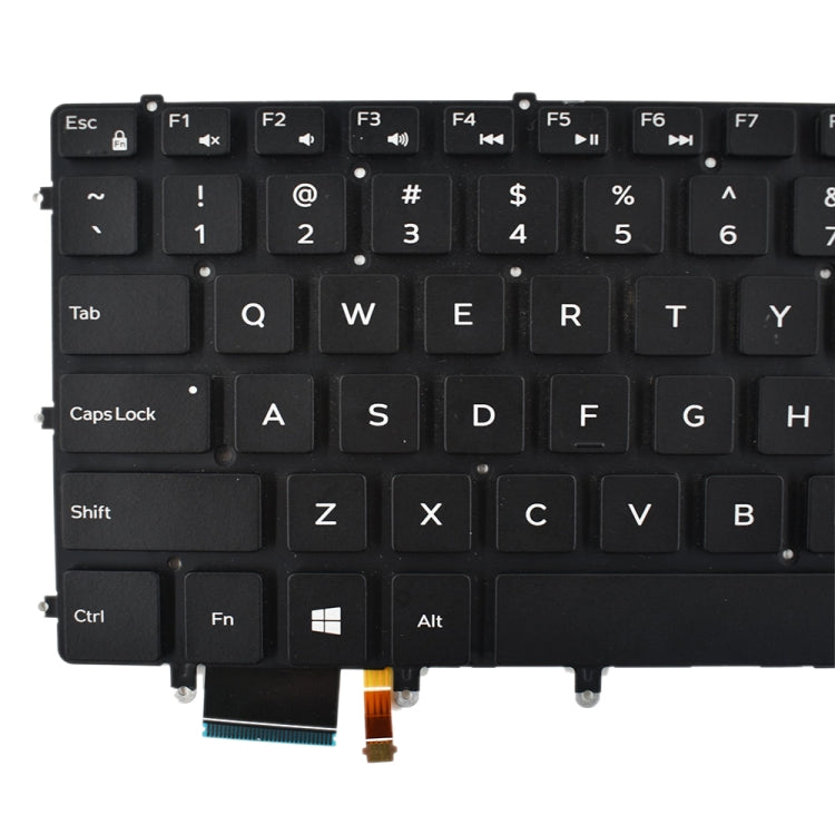 US Keyboard with Backlight for Dell xps 15 9550 9560 (Black)