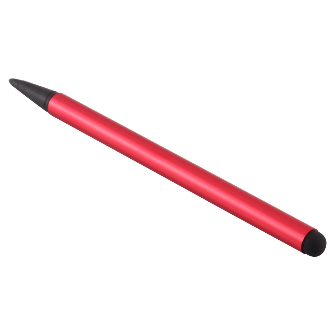 Resistive Capacitive Touch Screen Precision Touch Double Tip Stylus Pen(Red)