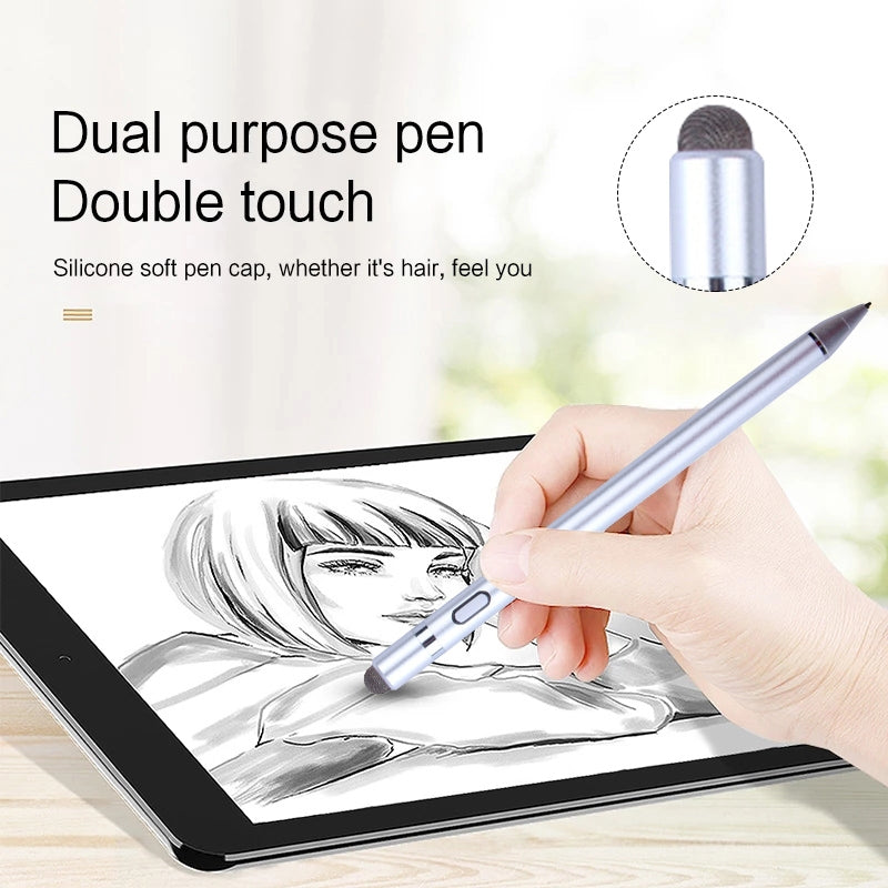 N1 1.45mm Metal Tip Capacitive Stylus Pen (White)