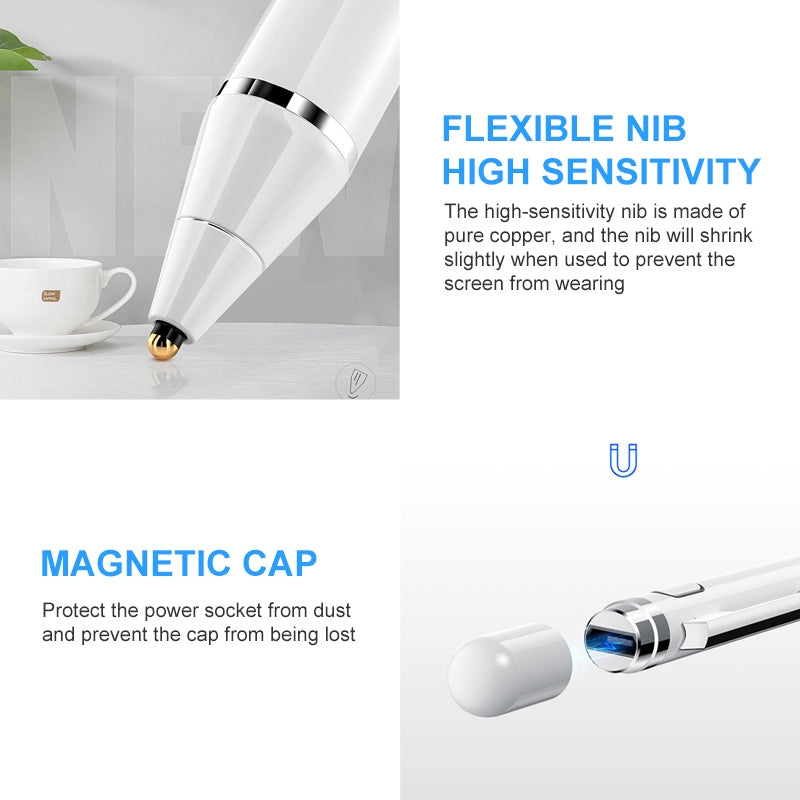 N4 Capacitive Stylus Pen (White)