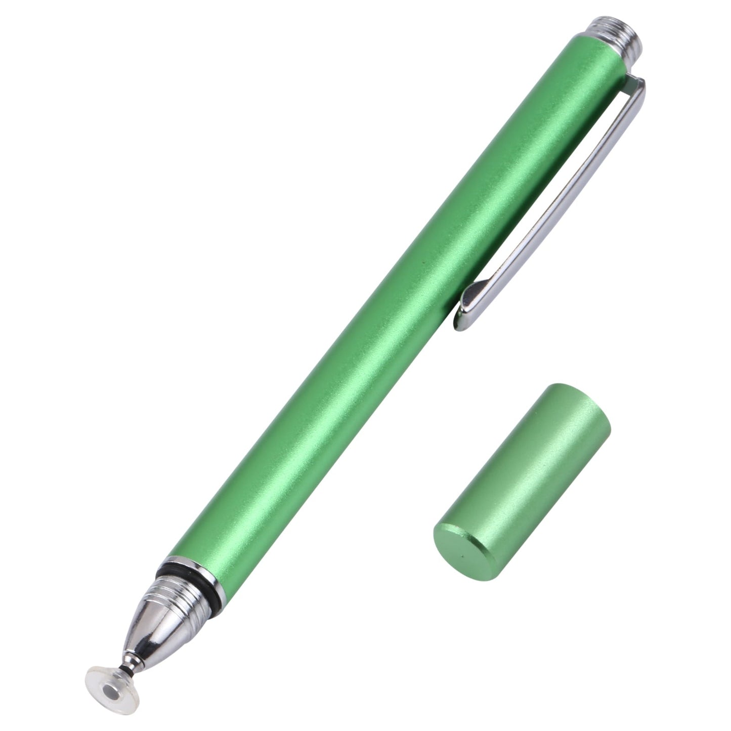Universal Silicone Disc Nib Capacitive Stylus Pen (Green)