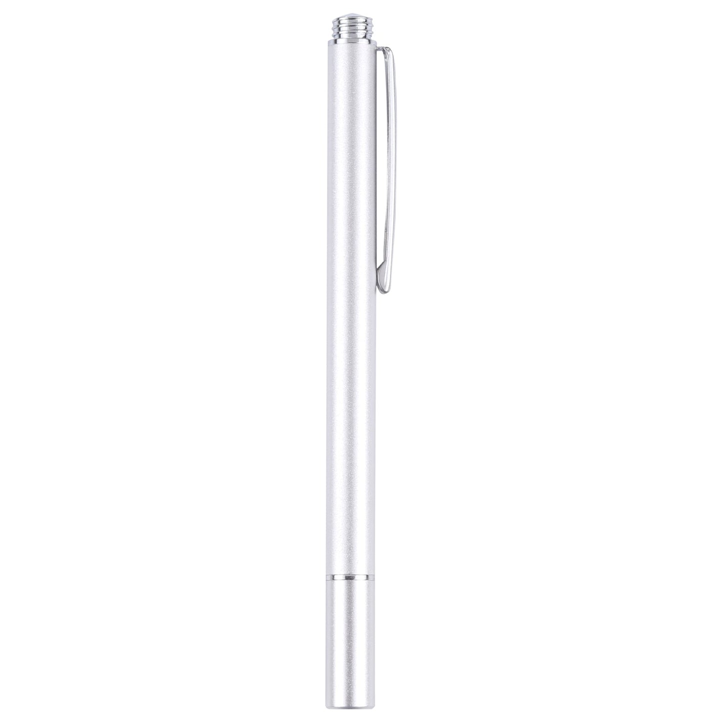 Universal Silicone Disc Nib Capacitive Stylus Pen (Silver)