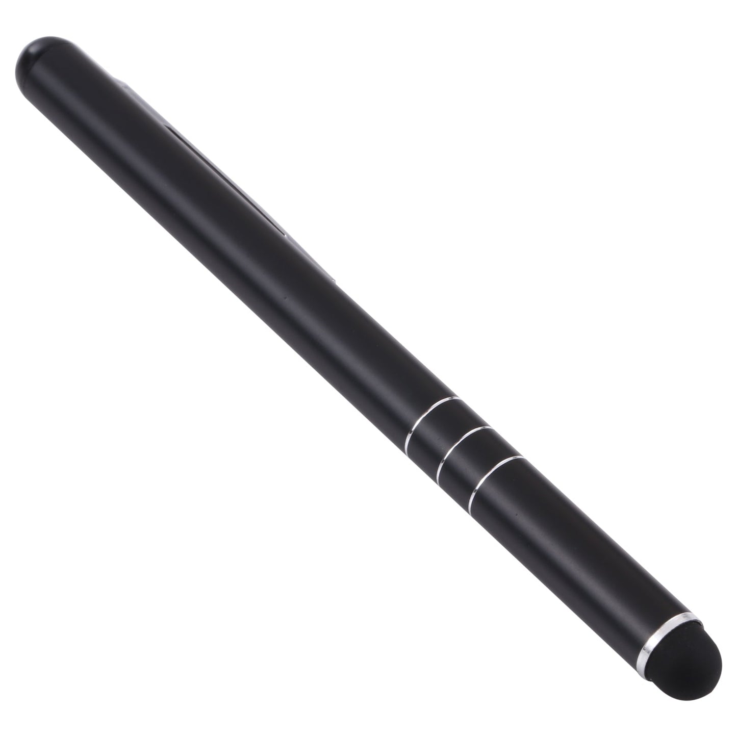 Universal Three Rings Mobile Phone Writing Pen (Black)