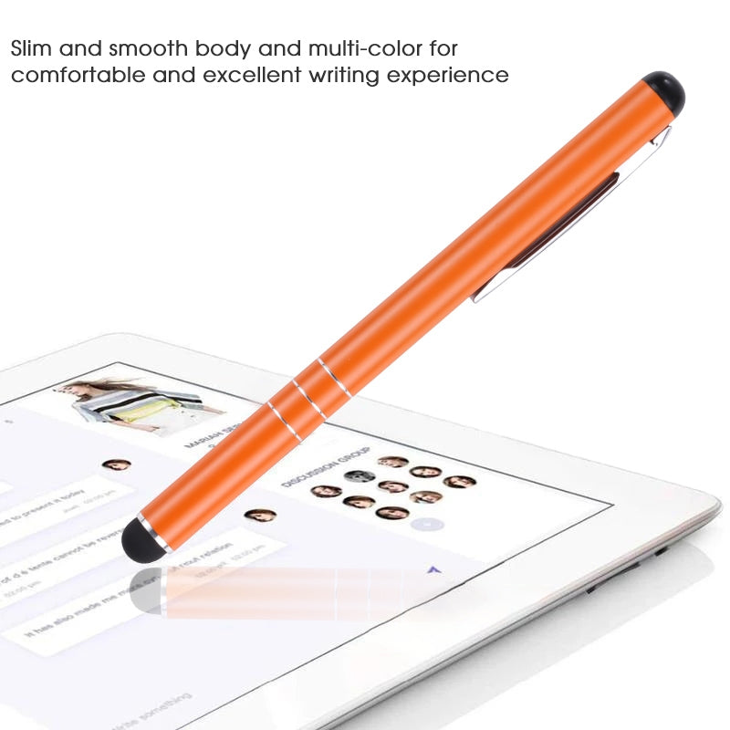 Universal Three Rings Mobile Phone Writing Pen (Orange)