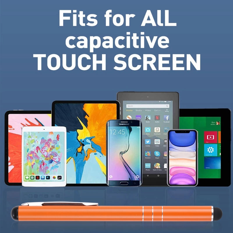 Universal Three Rings Mobile Phone Writing Pen (Orange)