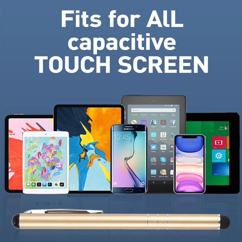 Universal Three Rings Mobile Phone Writing Pen (Gold)