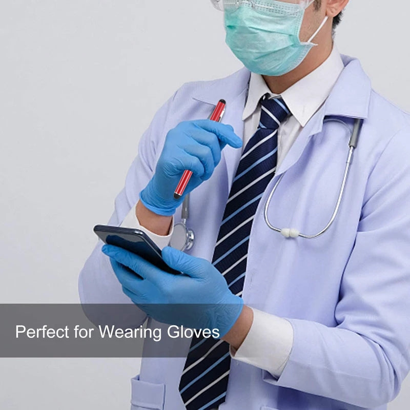 Universal Three Rings Mobile Phone Writing Pen (Red)