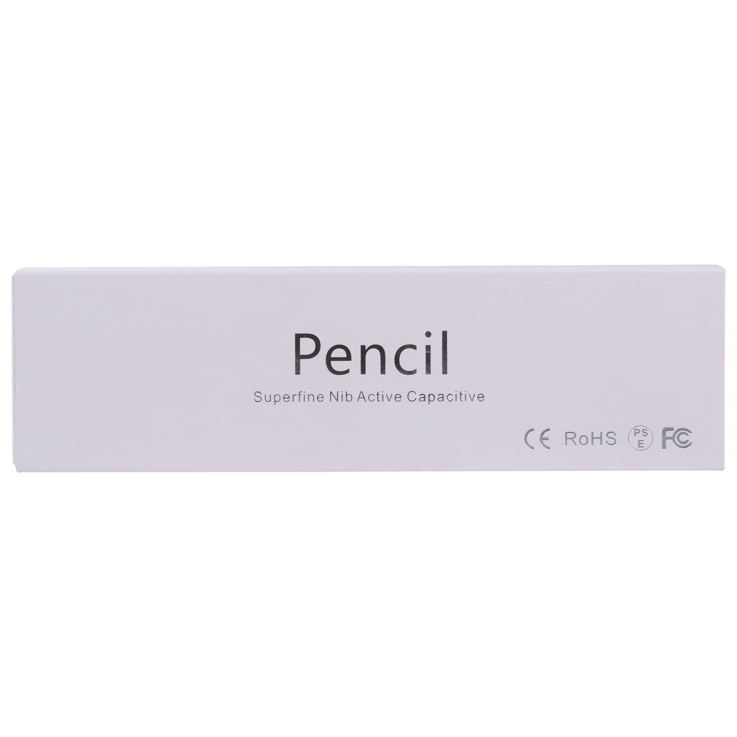 Pencil Universal Rechargeable Active Capacitive Stylus Pen with Magnetic Cap(White)