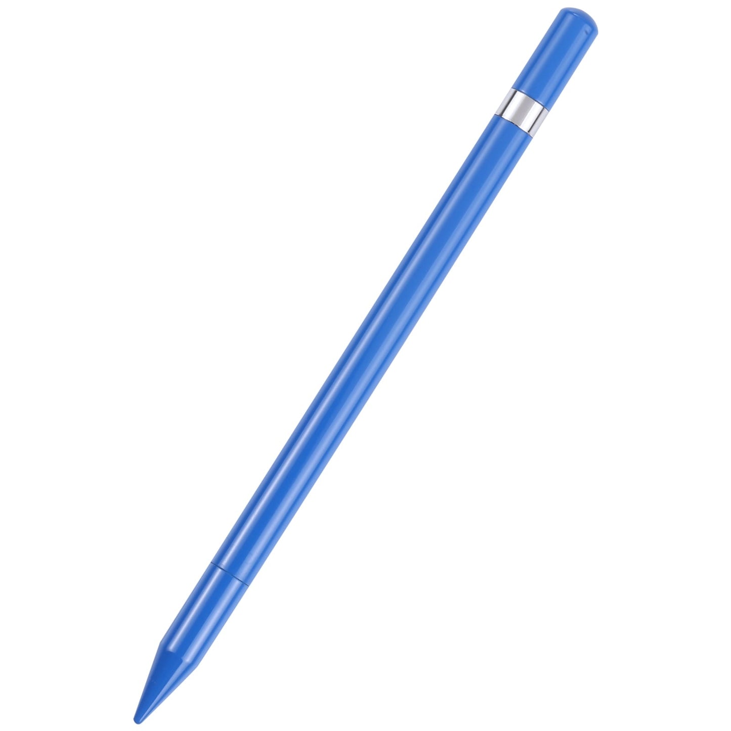 Pt360 2 in 1 Universal Silicone Disc Nib Stylus Pen with Common Writing Pen Function (Blue)