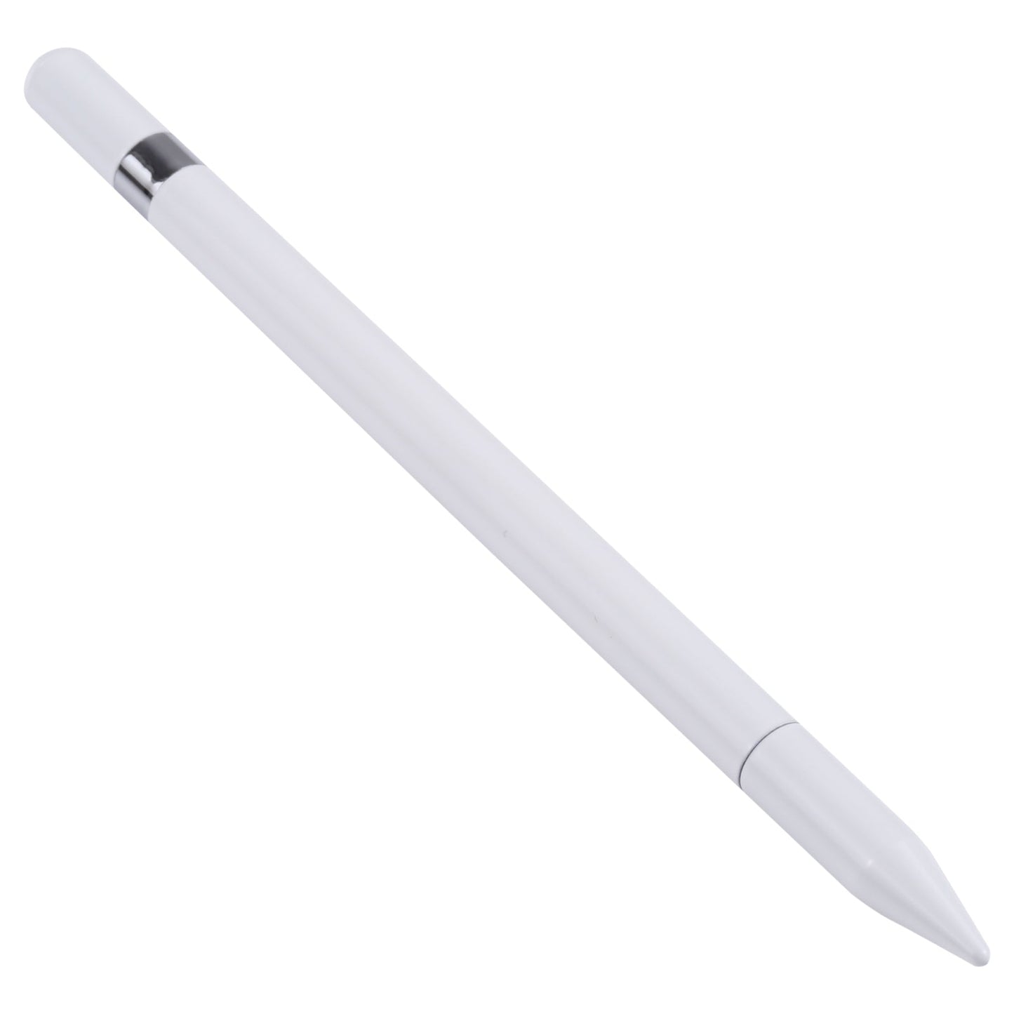 Pt360 2 in 1 Universal Silicone Disc Nib Stylus Pen with Common Writing Pen Function (White)