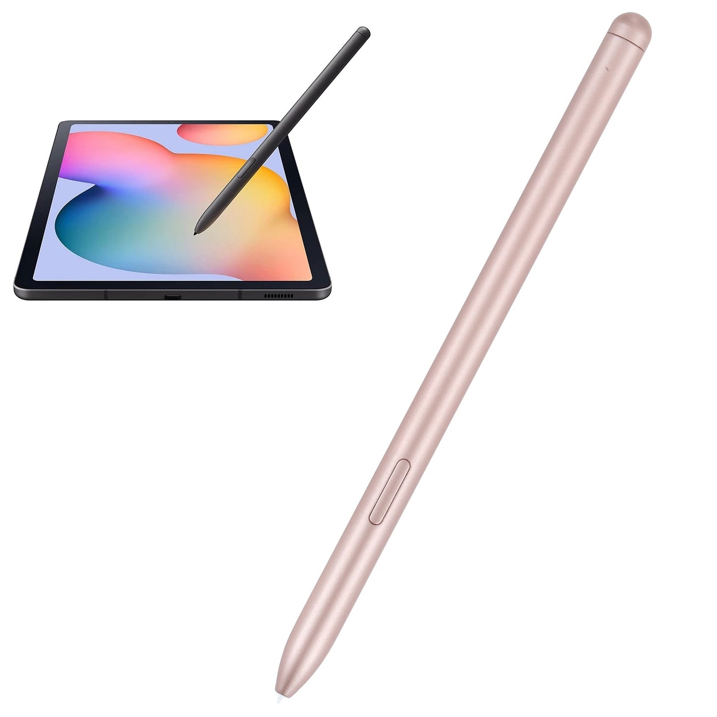 High Sensitivity Stylus Pen For Samsung Galaxy Tab S7/S7+/S7 FE/S8/S8+/S8 Ultra/S9/S9+/S9 Ultra/S10/S10+/S10 Ultra (Gold)