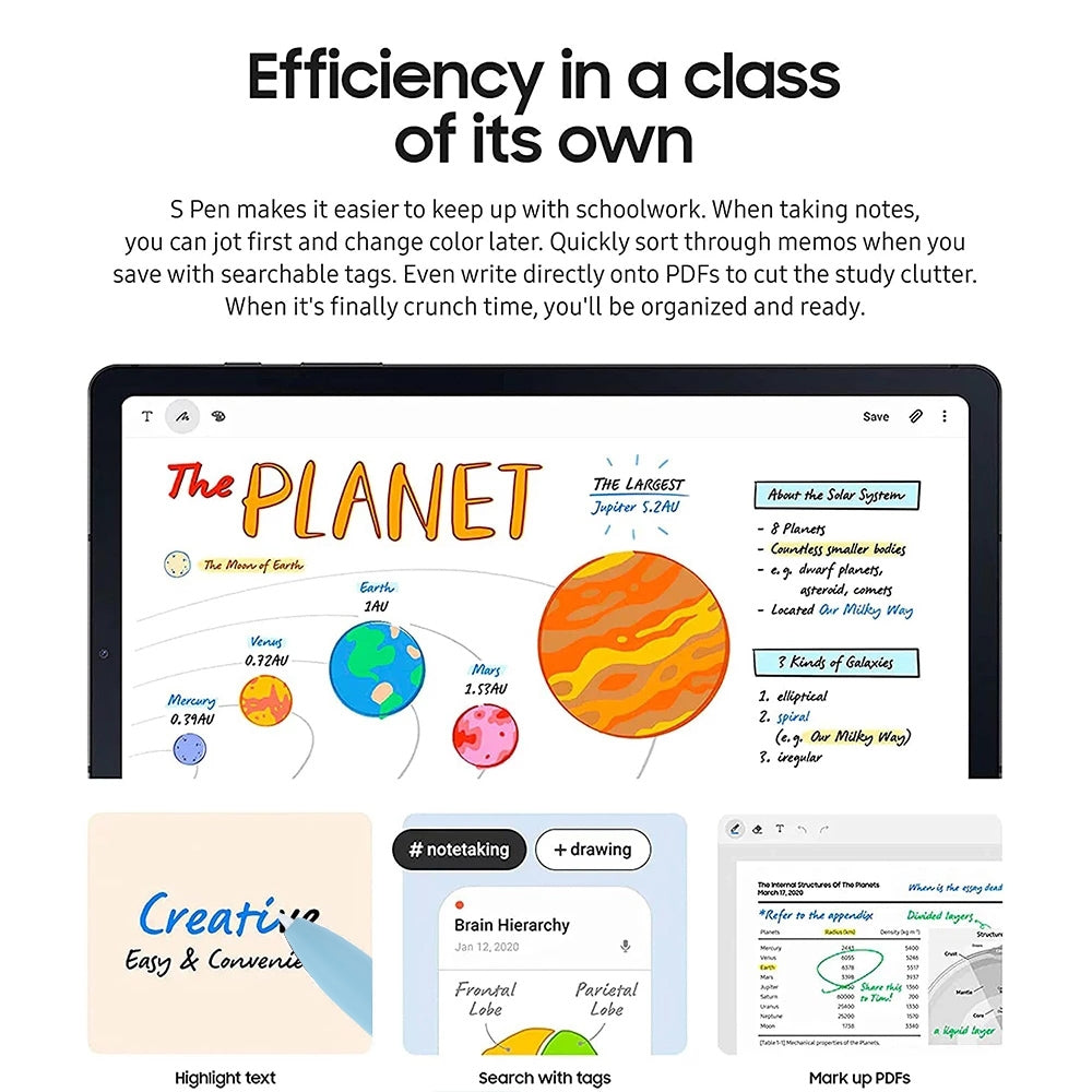 High Sensitivity Stylus Pen For Samsung Galaxy Tab S7/S7+/S7 FE/S8/S8+/S8 Ultra/S9/S9+/S9 Ultra/S10/S10+/S10 Ultra (Blue)