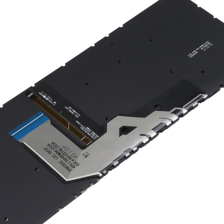 For HP Envy X360 15-ED 15-ED0008CA 15-ED0023DX US Version Keyboard with RGB Backlight (Silver)