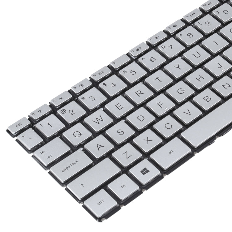 For HP Pavilion x360 14-CK 14-CD 14-CE 14-CM 14-DG US Version Keyboard (Silver)