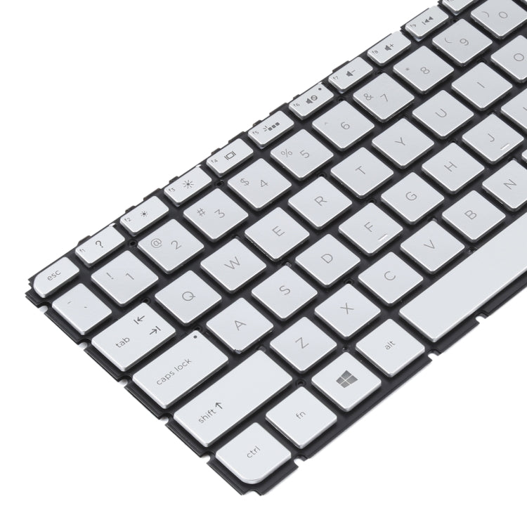 For HP Envy 13-D 13-D000 13-D100 US Version Keyboard with Backlight (Silver)