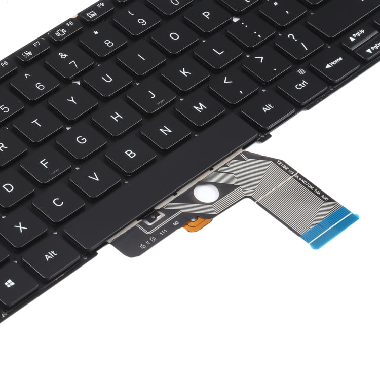 For Xiaomi Mi Air 13.3 US Version Keyboard with Backlight (Black)