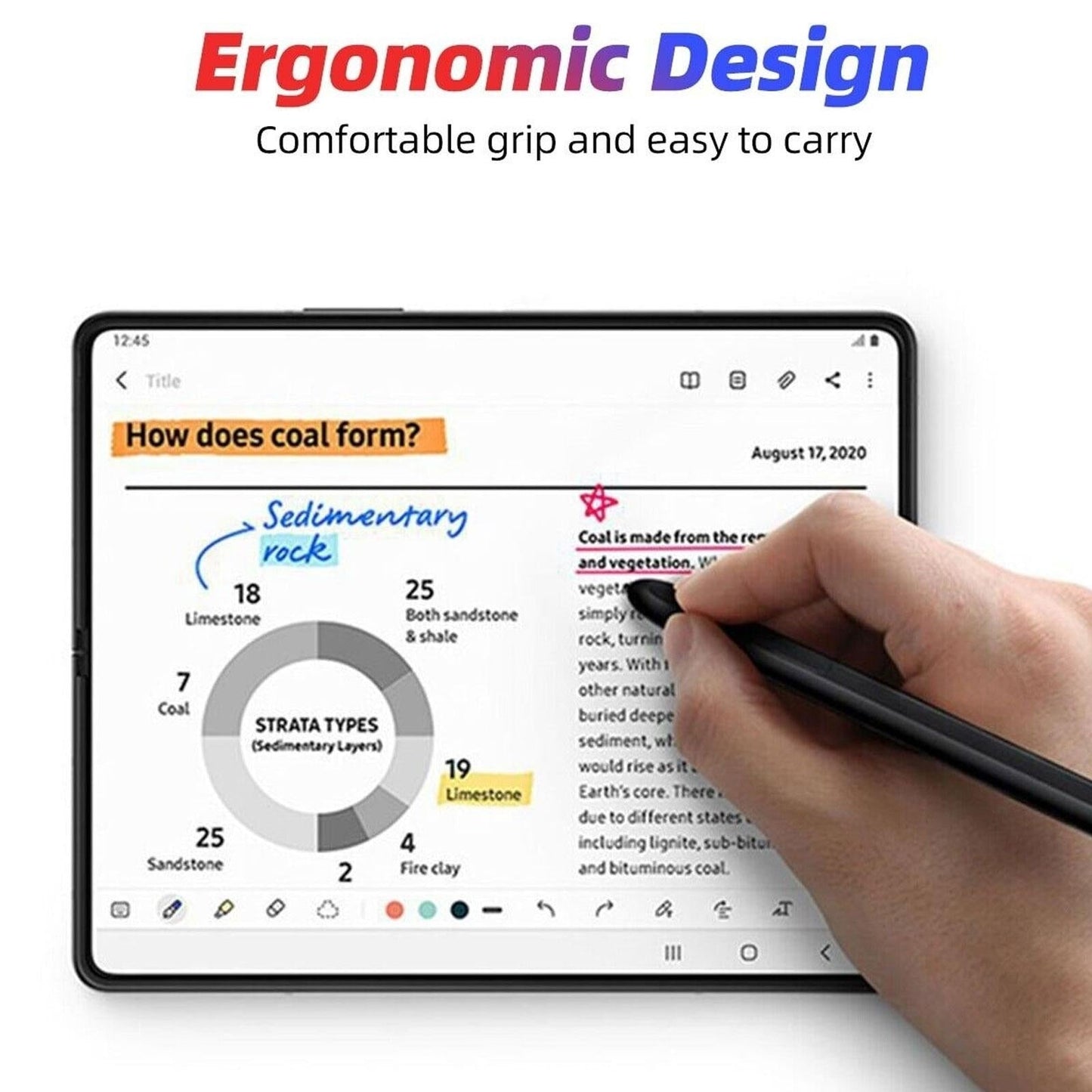 Touch Capacitive Pen Stylus For Samsung Galaxy Z Fold4 / Galaxy Z Fold3 5G