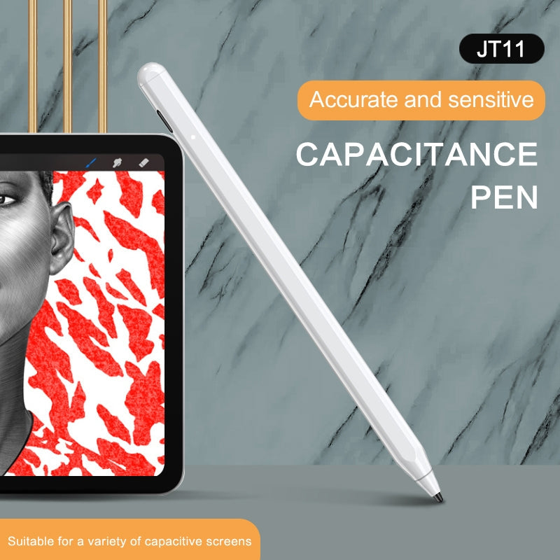 JT11 Universal Active Capacitive Stylus Pen (White)