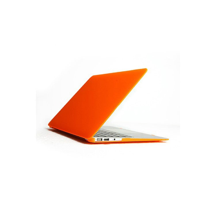 For 11" 11.6" Mac MacBook Air Crystal Hard Shell Cover Case Laptop - Translucent Orange