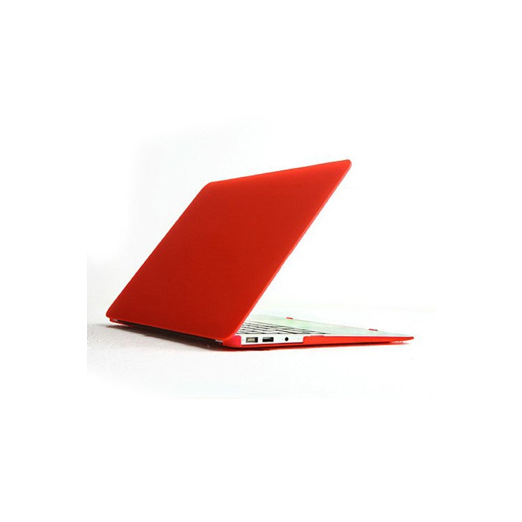 Snap-on Slim Crystal Case Cover for MacBook Pro 13.3 inch (A1278 Old Model) - Translucent Red