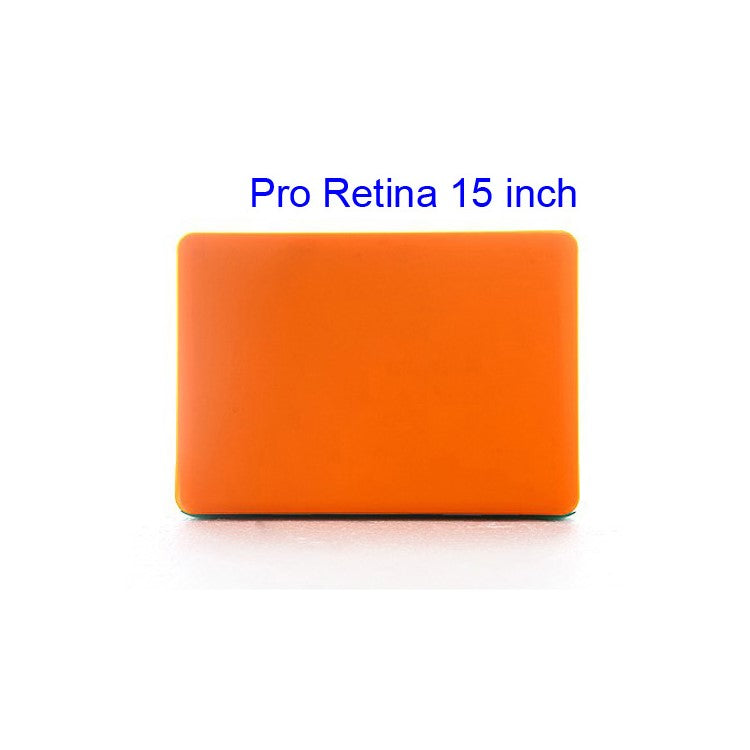 Crystal Protective Case Cover for Apple MacBook Pro 15.4 inch with Retina Display (A1398) - Translucent Orange