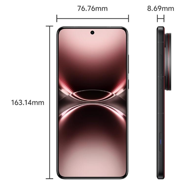 vivo X200 Ultra, 12GB+256GB, Face ID / 3D Ultrasonic Fingerprint, 6.82 inch OriginOS 5 / Android 15 Snapdragon 8 Elite Octa Core, OTG, NFC, Network: 5G, Support Google Play (Red)