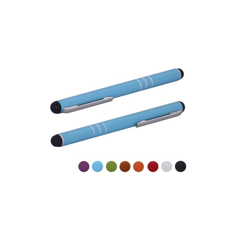 Clip Style Stylus Touch Pen for iPhone 5 4S 4 / iPad / Samsung and Other Smartphones with Capacitive Screen - Purple