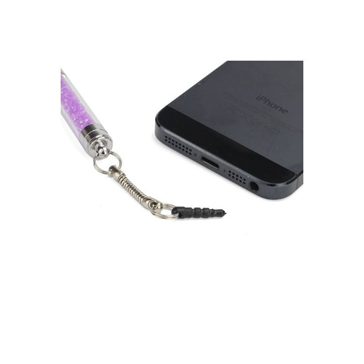 9PCS Rhinestones Inlaid Capacitive Stylus Touch Pen for iPhone 5 iPad Mini iPad 4 Samsung Nokia HTC