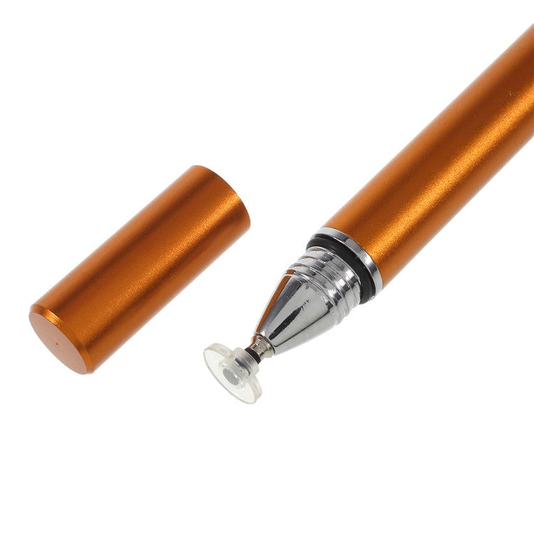 Capacitive Screen Stylus Touch Pen with Precision Disc for iPhone 6 iPad Samsung LG Smartphone Tablet - Gold