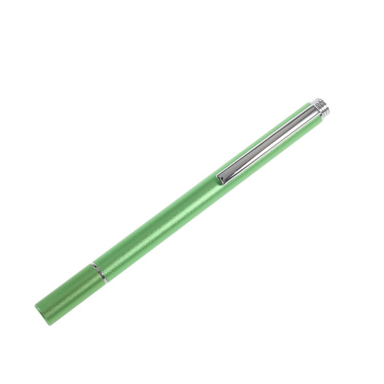 Capacitive Screen Stylus Touch Pen with Precision Disc for iPhone 6 iPad Samsung LG Smartphone Tablet - Green