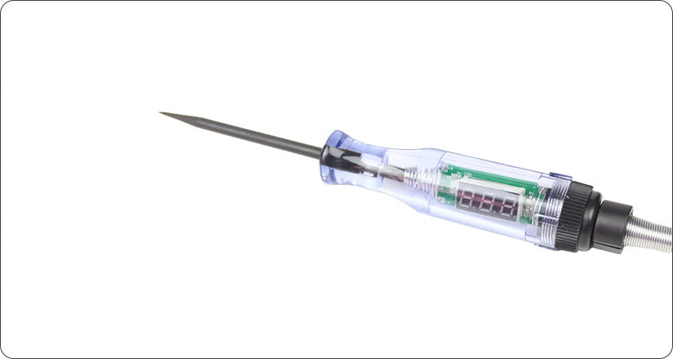 Car digital display test pen circuit detection pen car test lamp digital display test pen electrical circuit detection 5V-48V