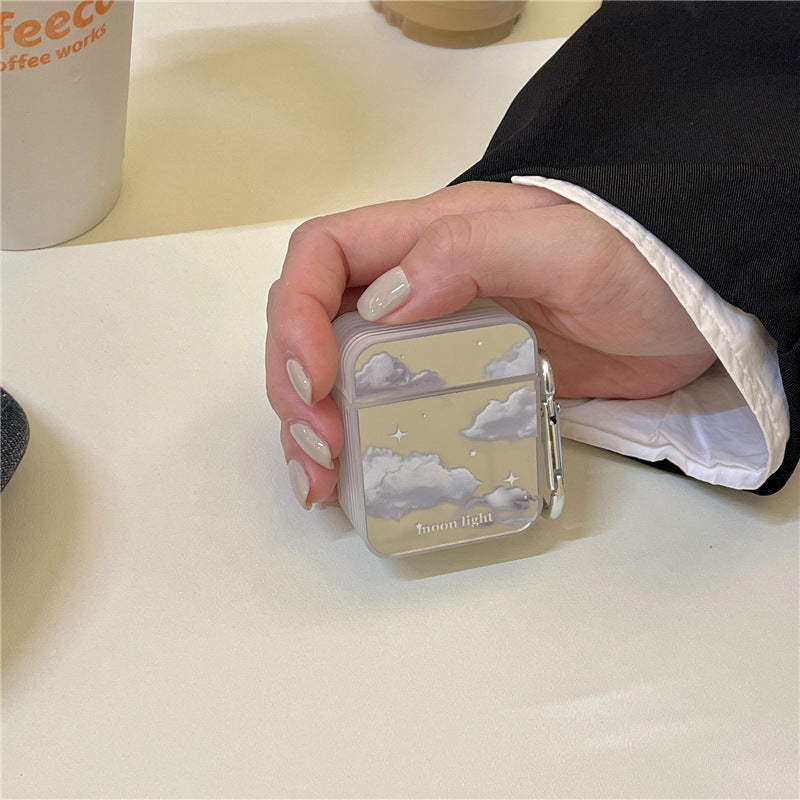 Uniqkart Creative Mirror Suitable For Apple Airpods 1/2 Pro Generation Headphone