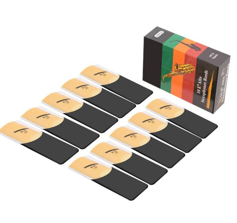 10-pack Pieces Strength 3.0 Bamboo Reeds for Bb Tenor
