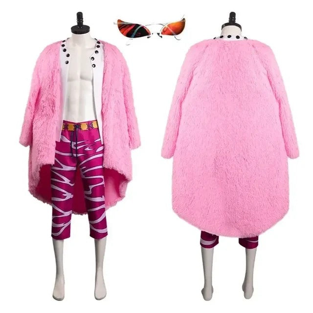 Doflamingo cosplay costume One Piece One Piece Mingge role play cosplay full set