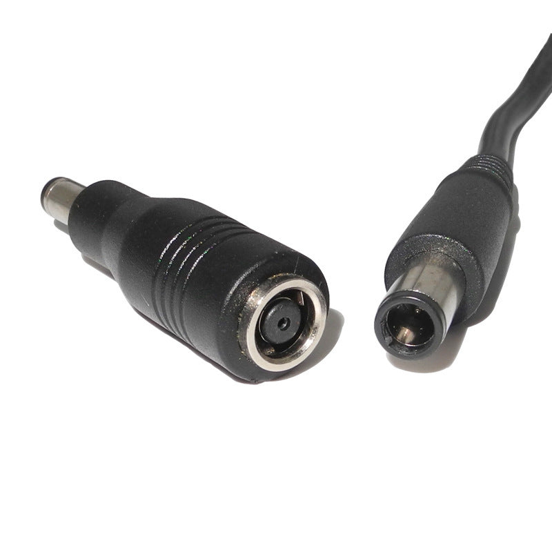 2Pcs Laptop Charger DC Head Suitable For HP Dell Power Adapter 7.4*5.0 Female to 5.5*2.5 Male