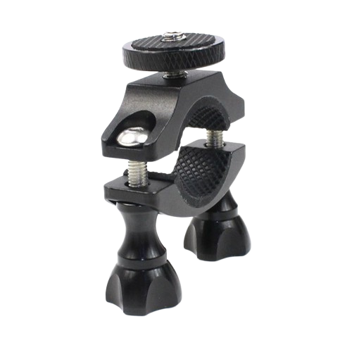 Suitable for Gopro13 Bicycle Clamp Bracket 1/4 Screw Bicycle Clamp 20-30mm Pipe Diameter Bicycle Pipe Clamp