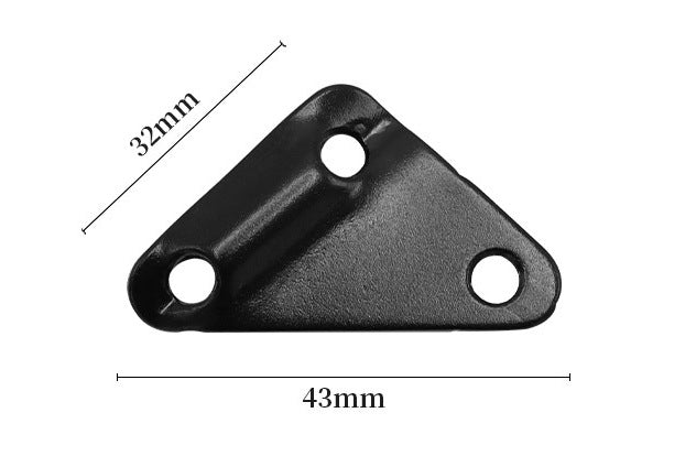 10x Wind Rope Buckles guyline Triangle Plastic Buckle Fixing for Tentorial