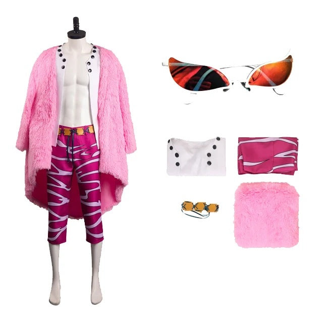 Doflamingo cosplay costume One Piece One Piece Mingge role play cosplay full set