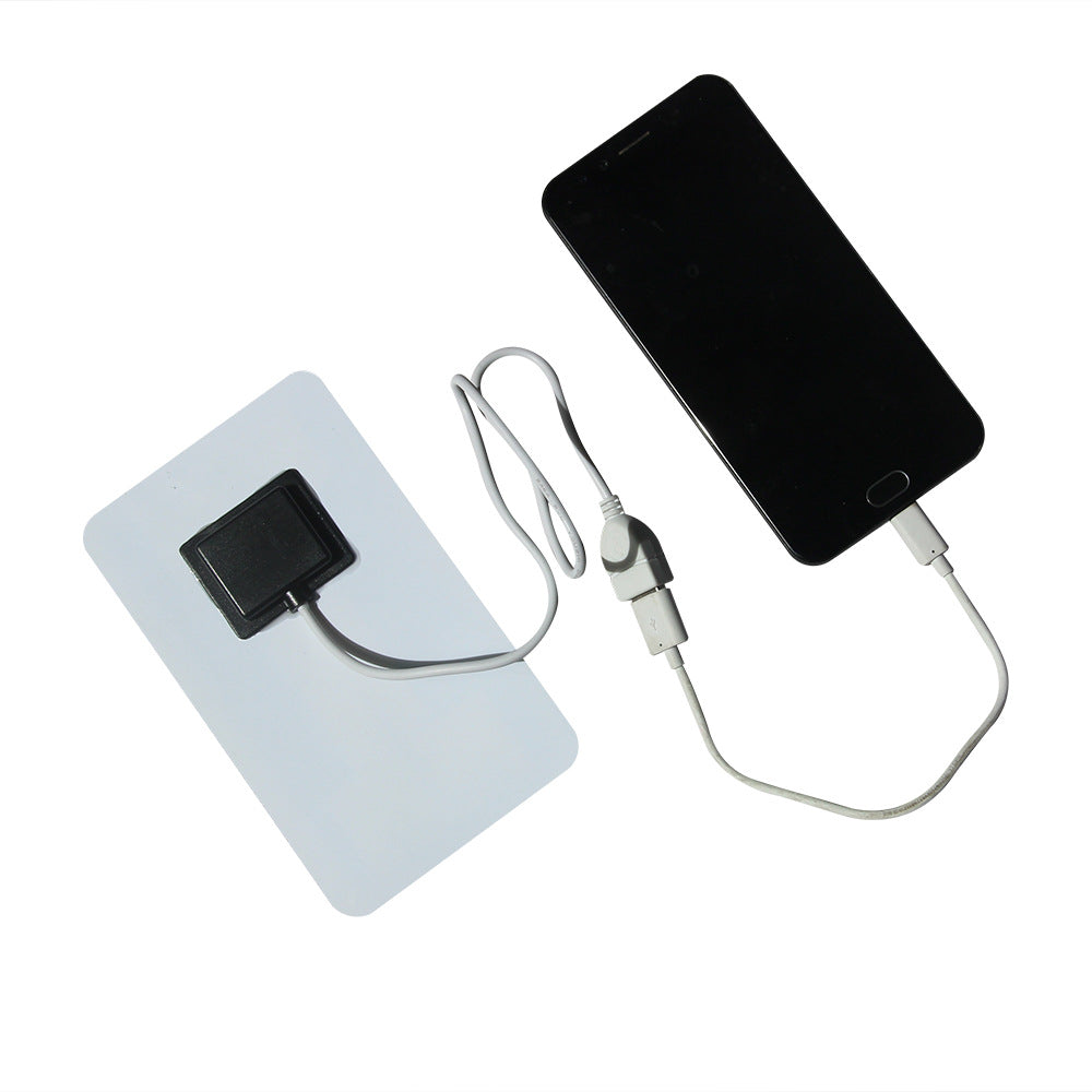 2W 5V Solar Charging Panel Solar Outdoor Mobile Phone Power Bank Charger