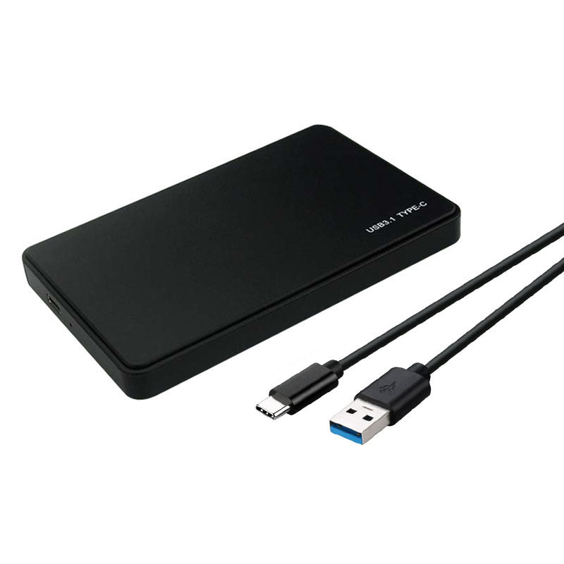 Type-C 2.5" SSD / HDD External Hard Drive Enclosure – SATA to USB 3.1 Case