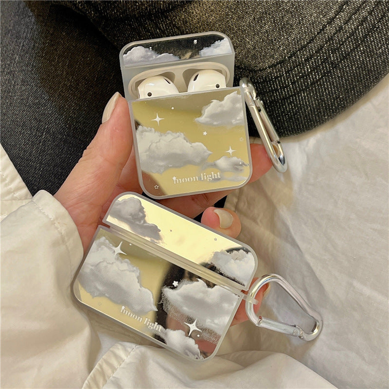 Uniqkart Creative Mirror Suitable For Apple Airpods 1/2 Pro Generation Headphone