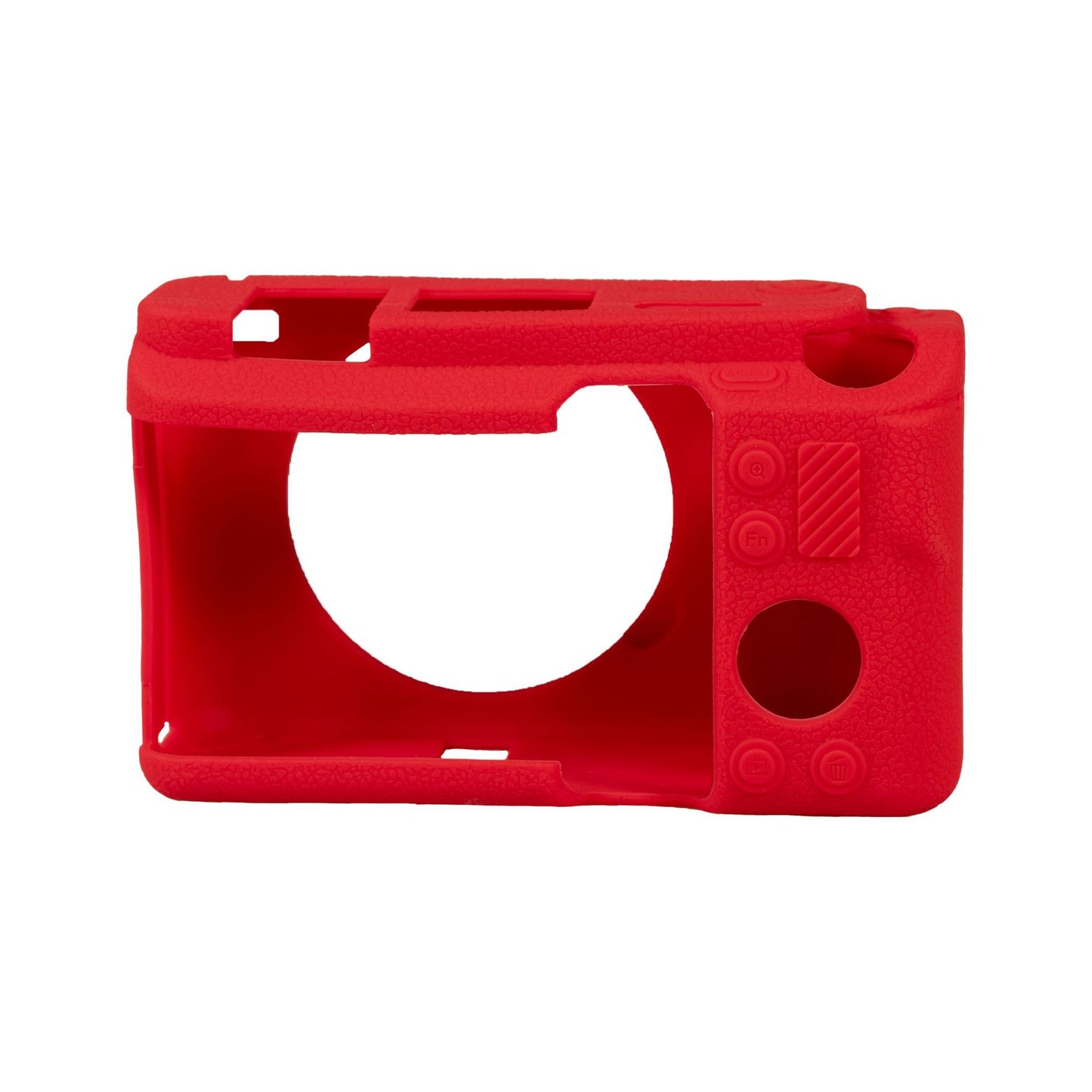 Suitable For Sony ZV-E1 Camera Silicone Case Protective Cover With Litchi Pattern Anti-Slip Design(Camouflage)