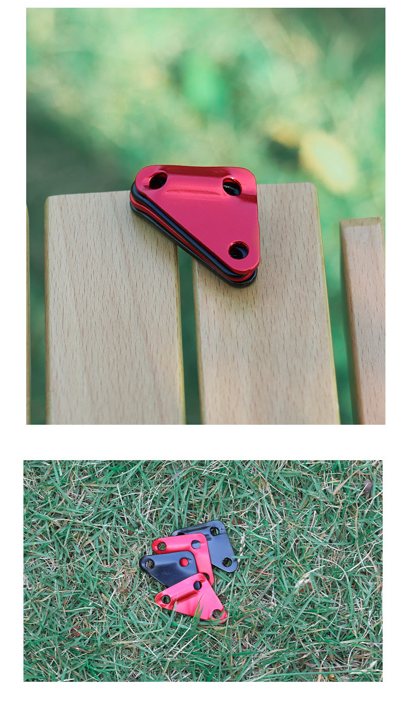 10x Wind Rope Buckles guyline Triangle Plastic Buckle Fixing for Tentorial